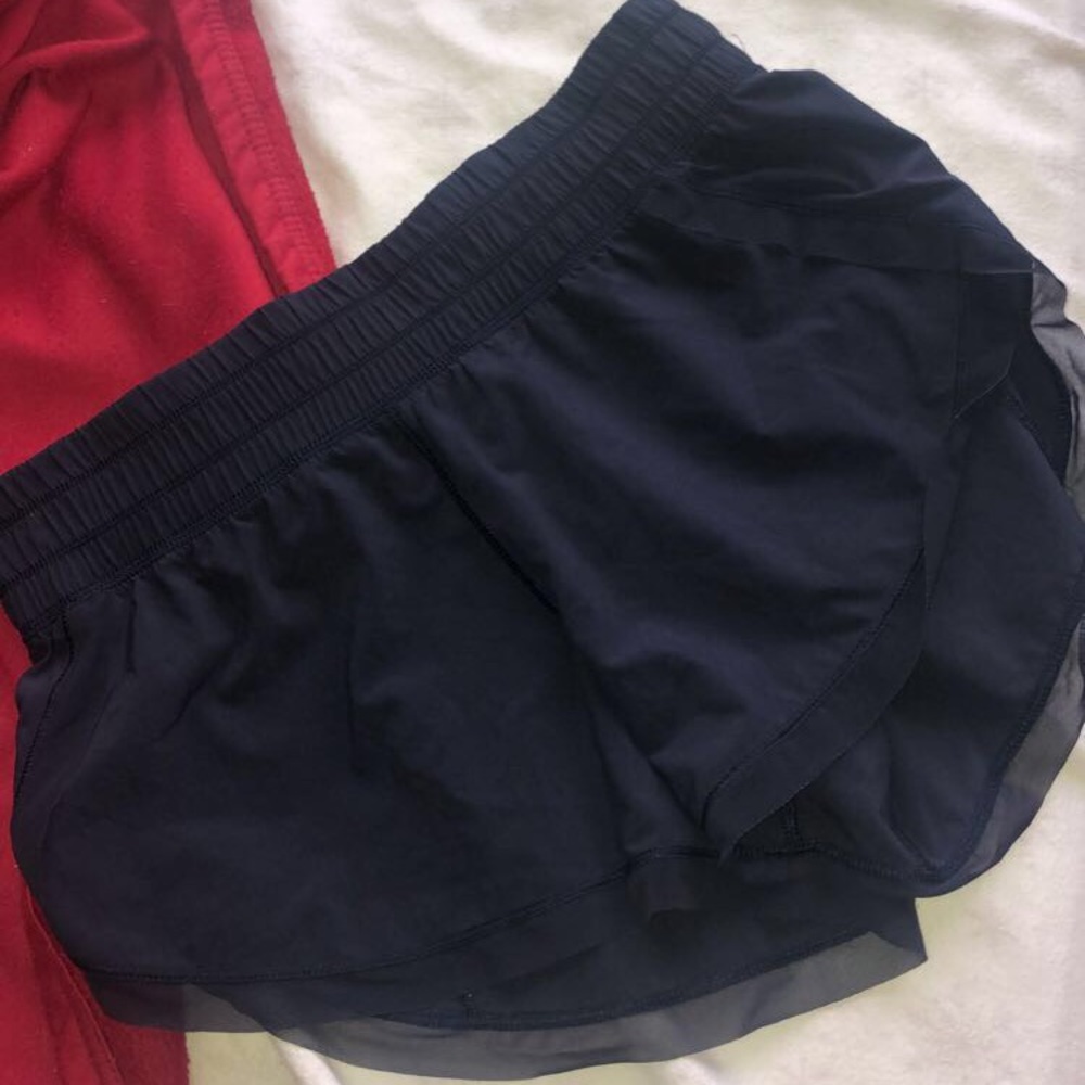 Navy blue lulu shorts